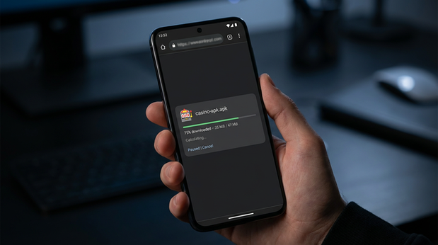 Main screen of Rumi Slots apk page for PK players