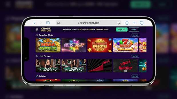 Main screen of Rumi Slots ios page for PK players
